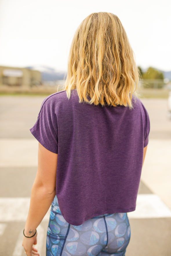 Trailblazer Cropped Tee | Lupine