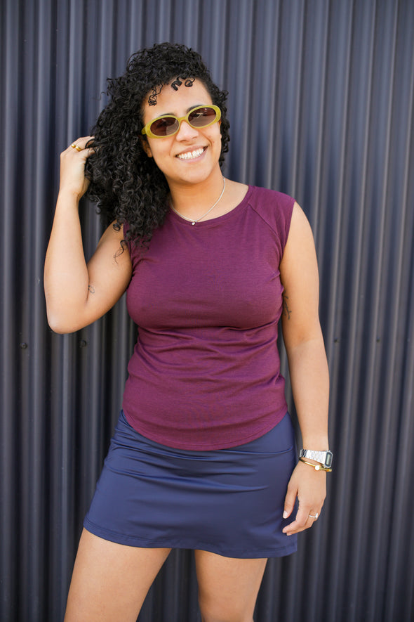 Get After It Skort | Polar Night