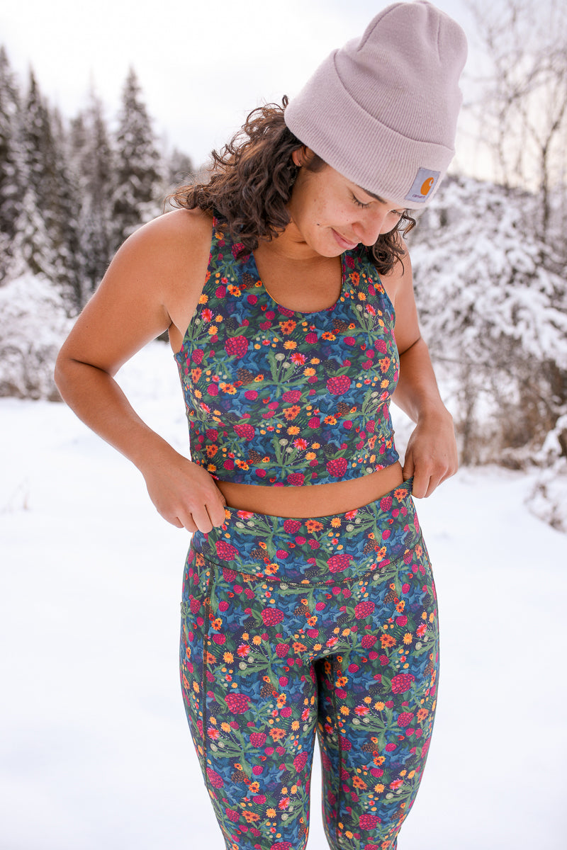 Earned It Legging | Berry Bush