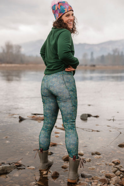 Go There Fleece Legging | Climbouflage