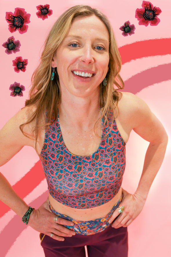 Commit Crop Top | OK Bloomer/Mariposa